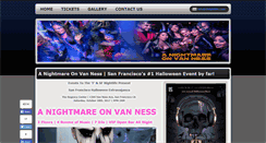 Desktop Screenshot of nightmareonvanness.com